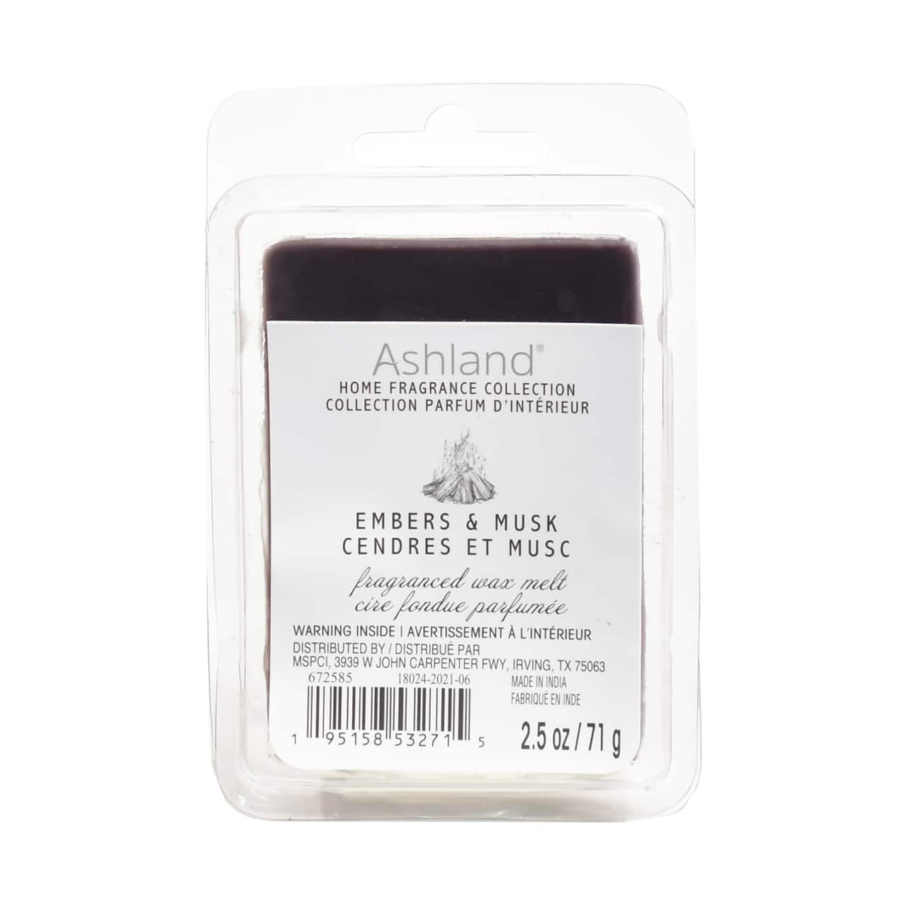 Embers &#x26; Musk Scented Wax Melt by Ashland&#xAE;
